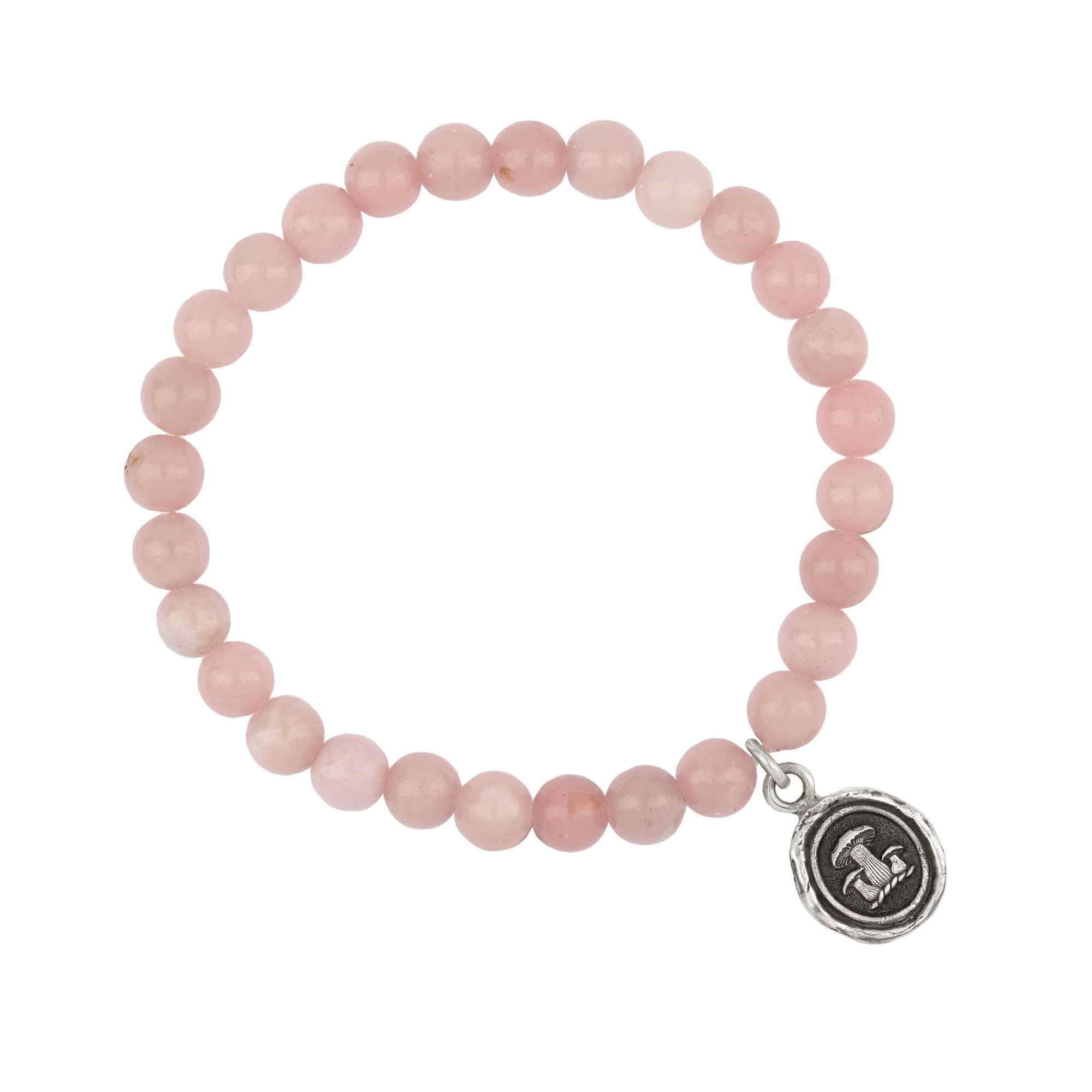 Natural Stone Stretch Bracelet for Women - Handmade Beaded Elastic Bracelet for Yoga, Meditation & Boho Fashion