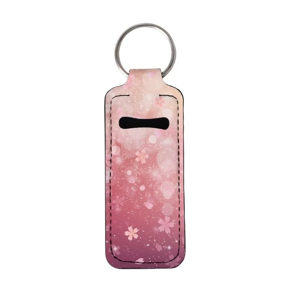 YoungerBaby Travel Lip Balm Holder - Portable Lipstick & Chapstick Keychain Clip for Women & Girls - Perfect for Purse, Backpack & Gym Bag Accessories