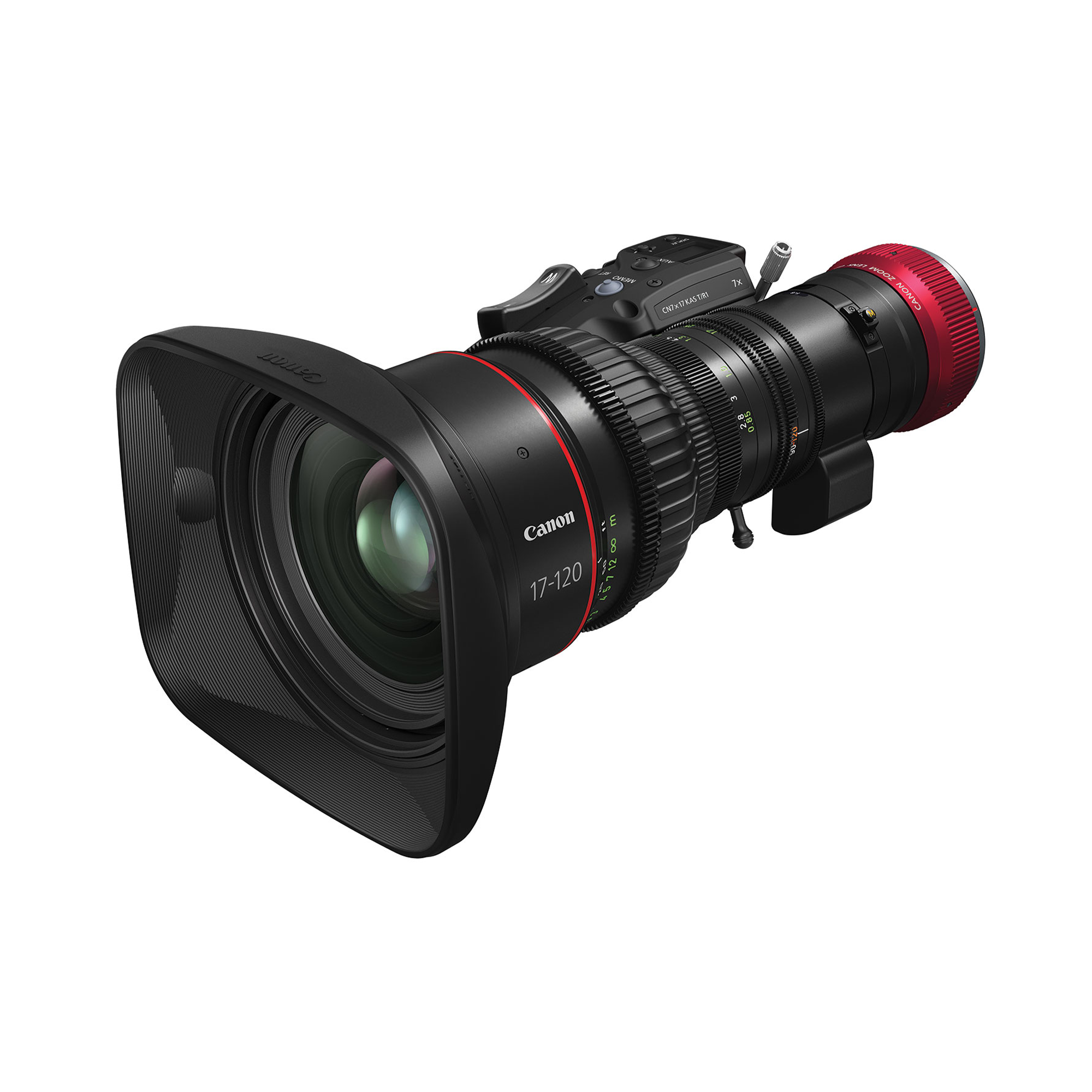 Canon CINE SERVO 17-120mm T2.95-3.9 RF Mount Cine Lens for Professional Filmmaking - Perfect for Cinema, Broadcast & Documentary Production
