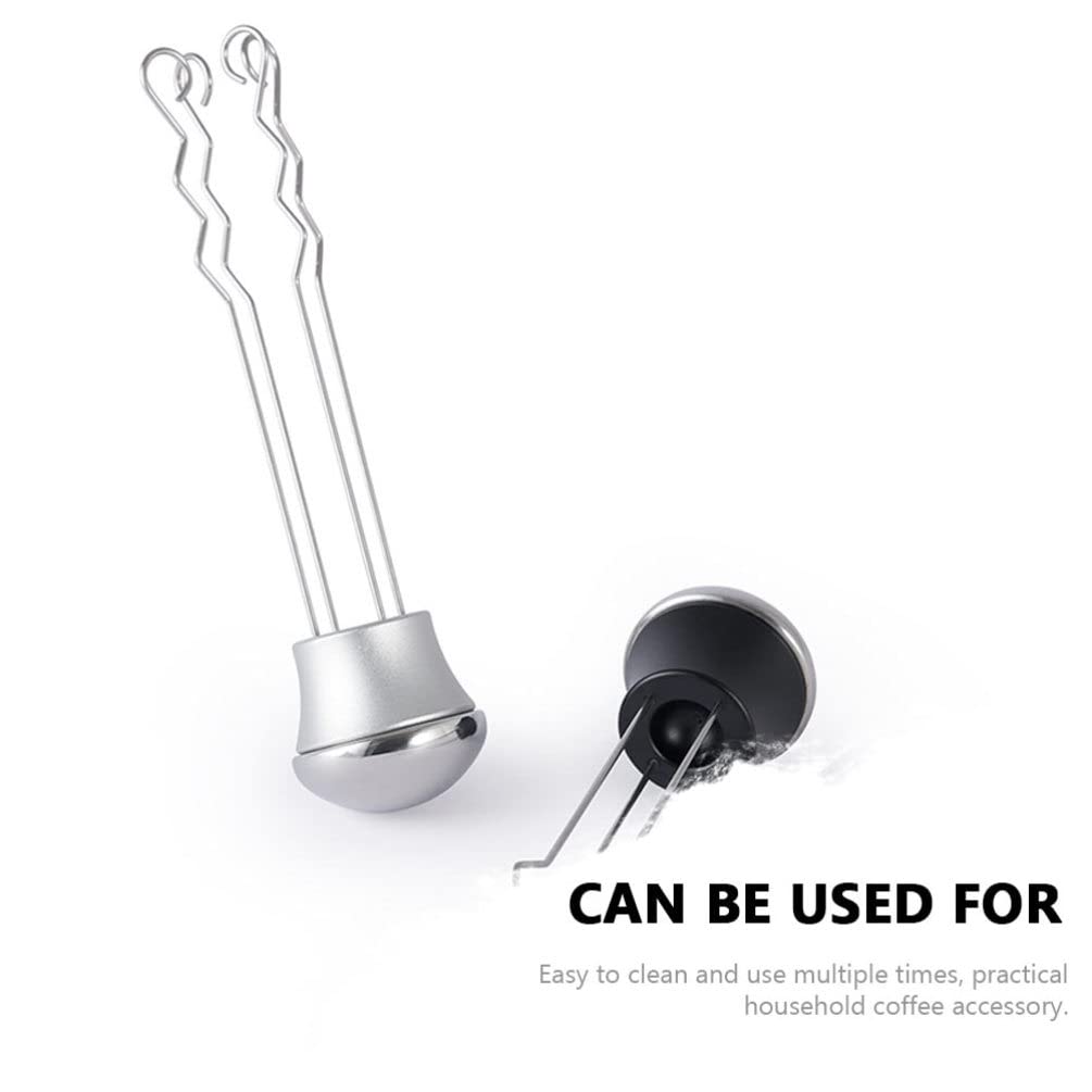 Cabilock Stainless Steel Coffee Needle Dispenser - Professional Coffee Stirrer & Whisk Tool for Even Grounds Distribution | Perfect for Espresso, French Press & Pour Over Brewing