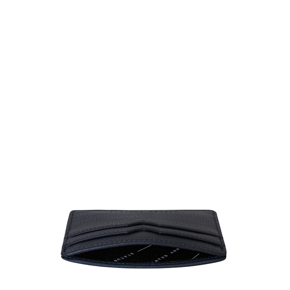 STATUS ANXIETY Together For Now Genuine Leather Card Holder - Slim RFID Blocking Wallet for Men & Women | Perfect for Everyday Use, Travel, and Minimalist Lifestyle