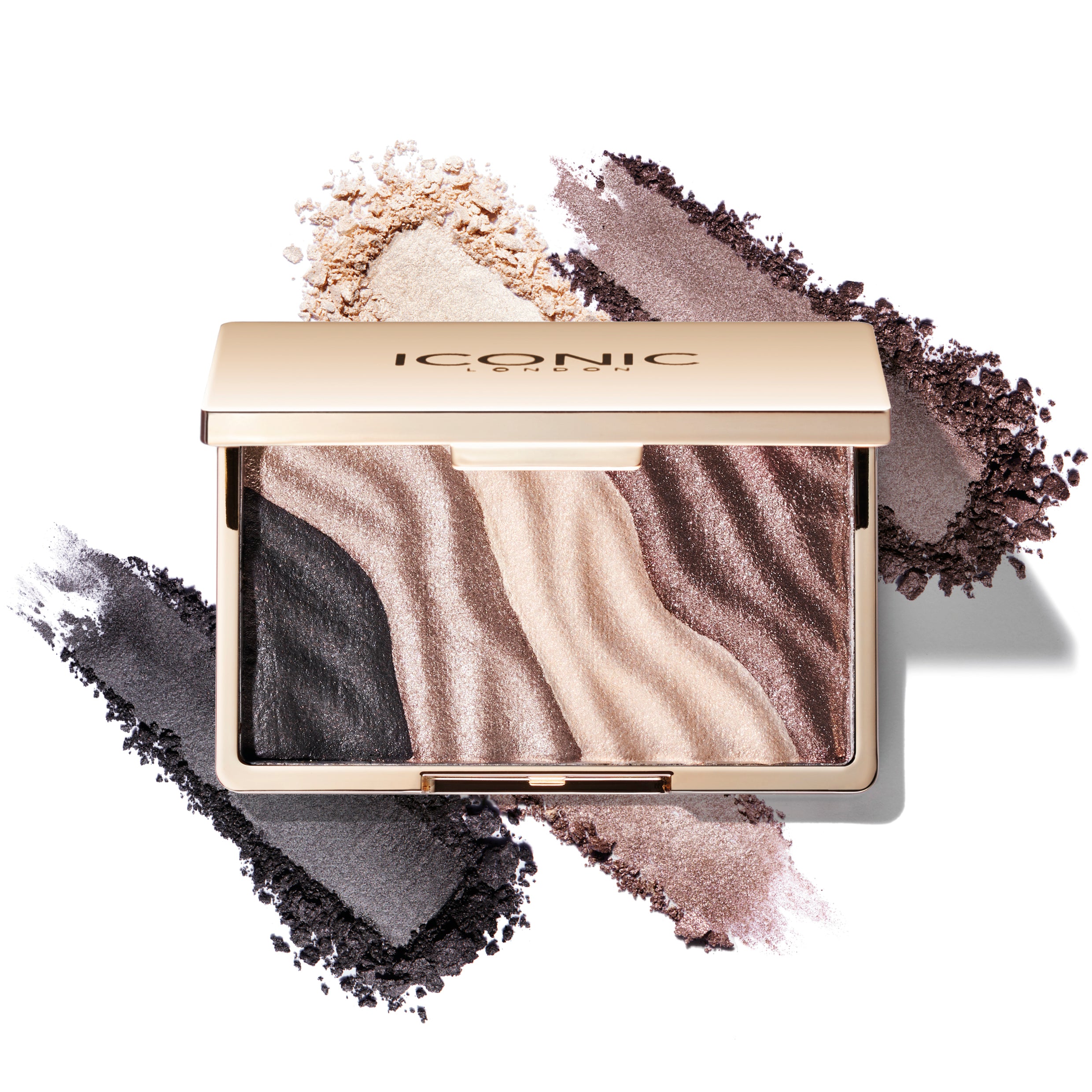 Smokey Secret Baked Eyeshadow Palette - Long Lasting Matte & Shimmer Makeup for Day & Night Looks - Perfect for Party, Date Night, and Special Occasions