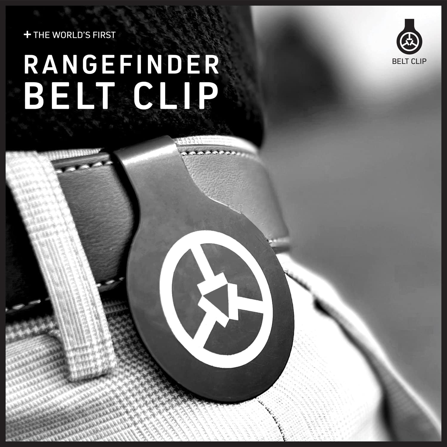 TecTecTec KLYR Golf Rangefinder with Slope - Laser Range Finder with 2022 Optics, Belt Clip & Magnetic Holder - Premium Golf Accessories with Case & Ball Marker - Perfect for Golf Course, Driving Range & Tournament Play