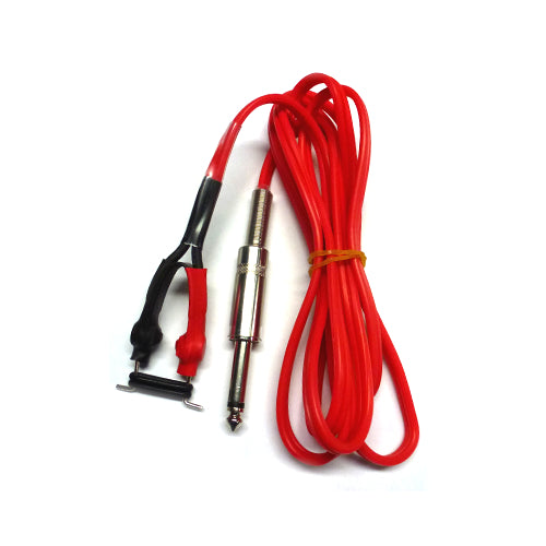 6FT Silicone Flat Spring Clip Power Cord - Durable & Flexible for Home, Office, and Workshop Use