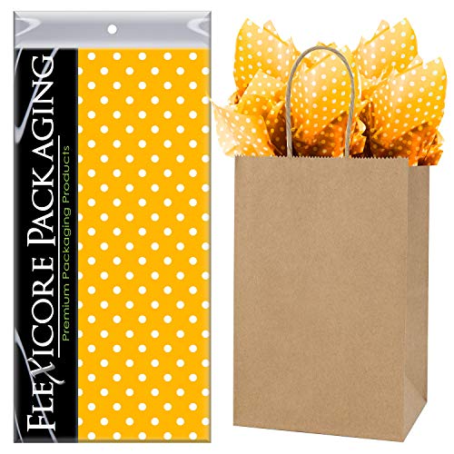 Tangerine Orange Polka Dots