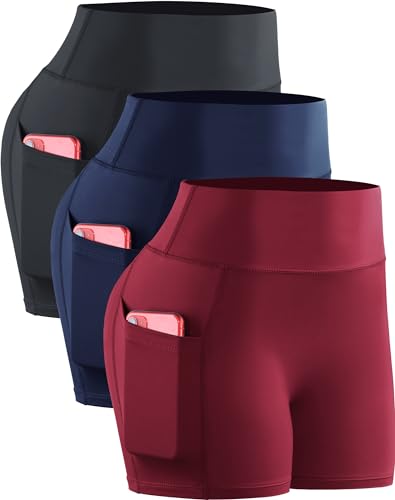 9118 Black/Red/Dark Navy,3 Pack