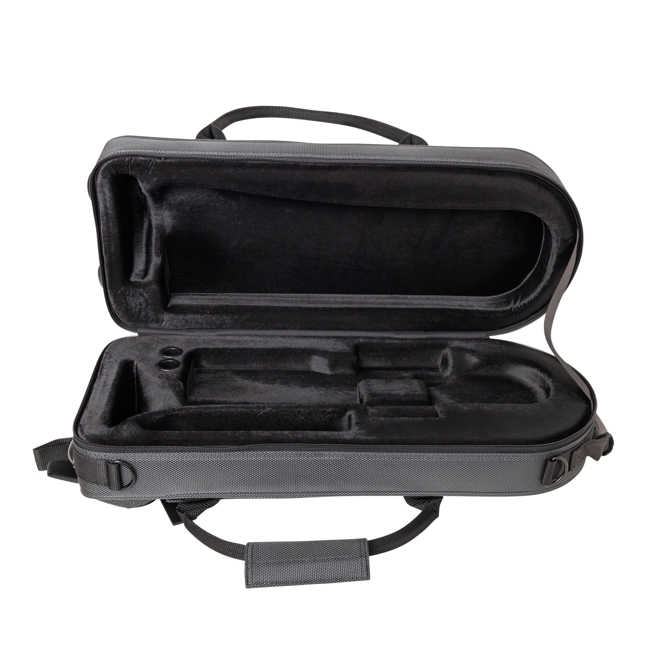 Gator Adagio Shaped Trumpet Case - Durable Hard Shell Protection for Professional Musicians | Perfect for School Bands, Concerts & Travel