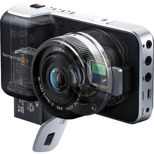 Blackmagic Design Pocket Cinema Camera 4K - Professional Digital Video Camera for Filmmaking, Vlogging & Content Creation - Perfect for YouTube, Travel & Documentary Filmmaking