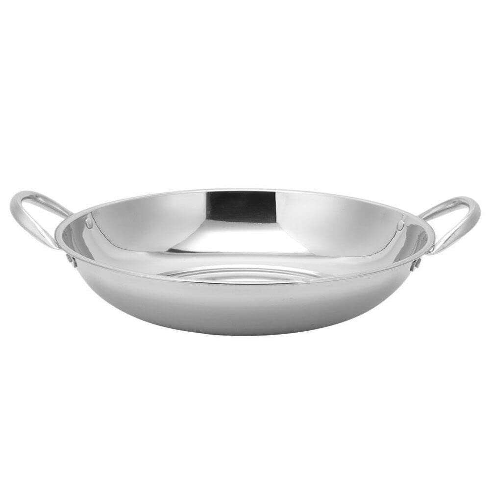 **Cabilock Stainless Steel Camping Cookware Set - Small Pot, Pan & Wok for Stove Top, Stir Fry & Outdoor Cooking | Oven-Safe, Thickened Design for Camping, Hiking & Backpacking**