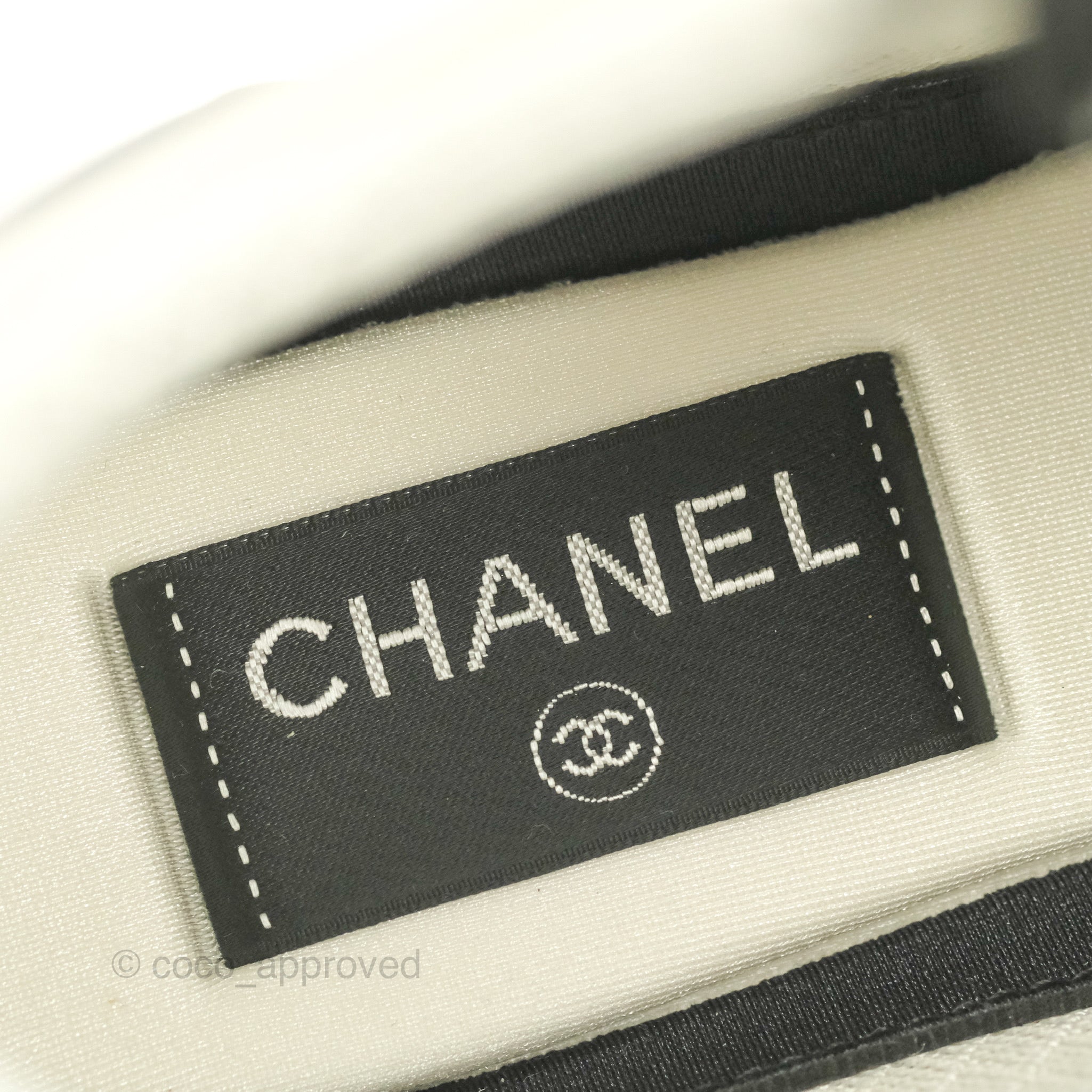Chanel CC Fabric Trainers Women's Size 37 - Luxury Fashion Sneakers for Casual Wear & Street Style Outfits