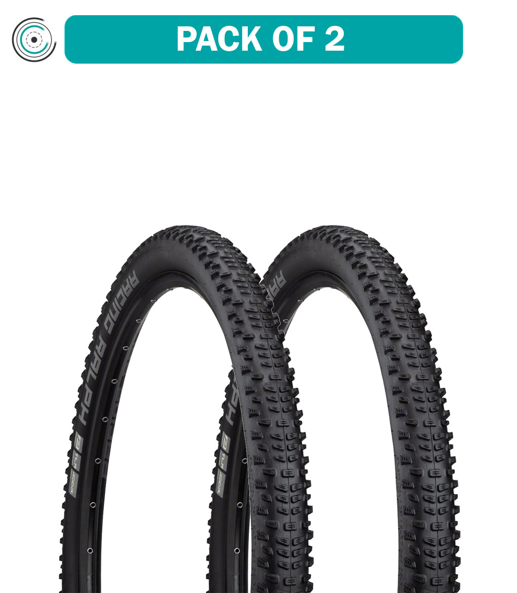 2 Pack Schwalbe Racing Ralph Performance Line 29x2.25 Tubeless Folding MTB Tires - Premium Mountain Bike Tires for Trail Riding, Cross-Country & All-Mountain Cycling (Model 11601114)