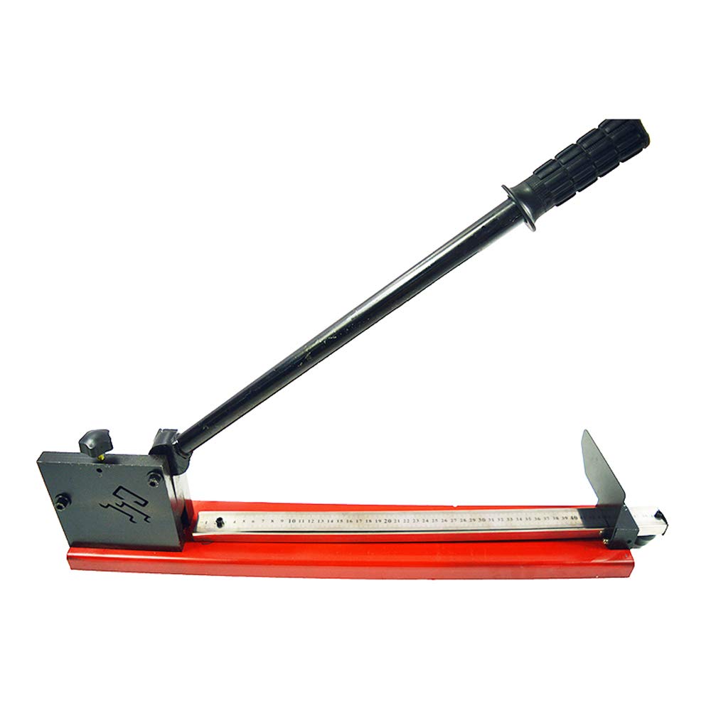 TECHTONGDA 3 Groove Manual DIN Rail Cutter for Aluminum Alloy & Steel Rail with Measuring Scale - Perfect for Electrical Panel Installation and Industrial Wiring Projects