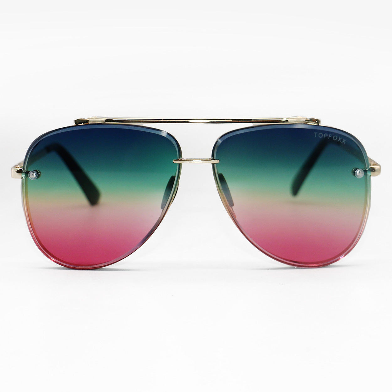 Luna Tangle-Free Pride Aviator Sunglasses for Men & Women - UV Protection, Lightweight & Stylish - Perfect for Outdoor Activities, Beach, Driving & Fashion Accessories