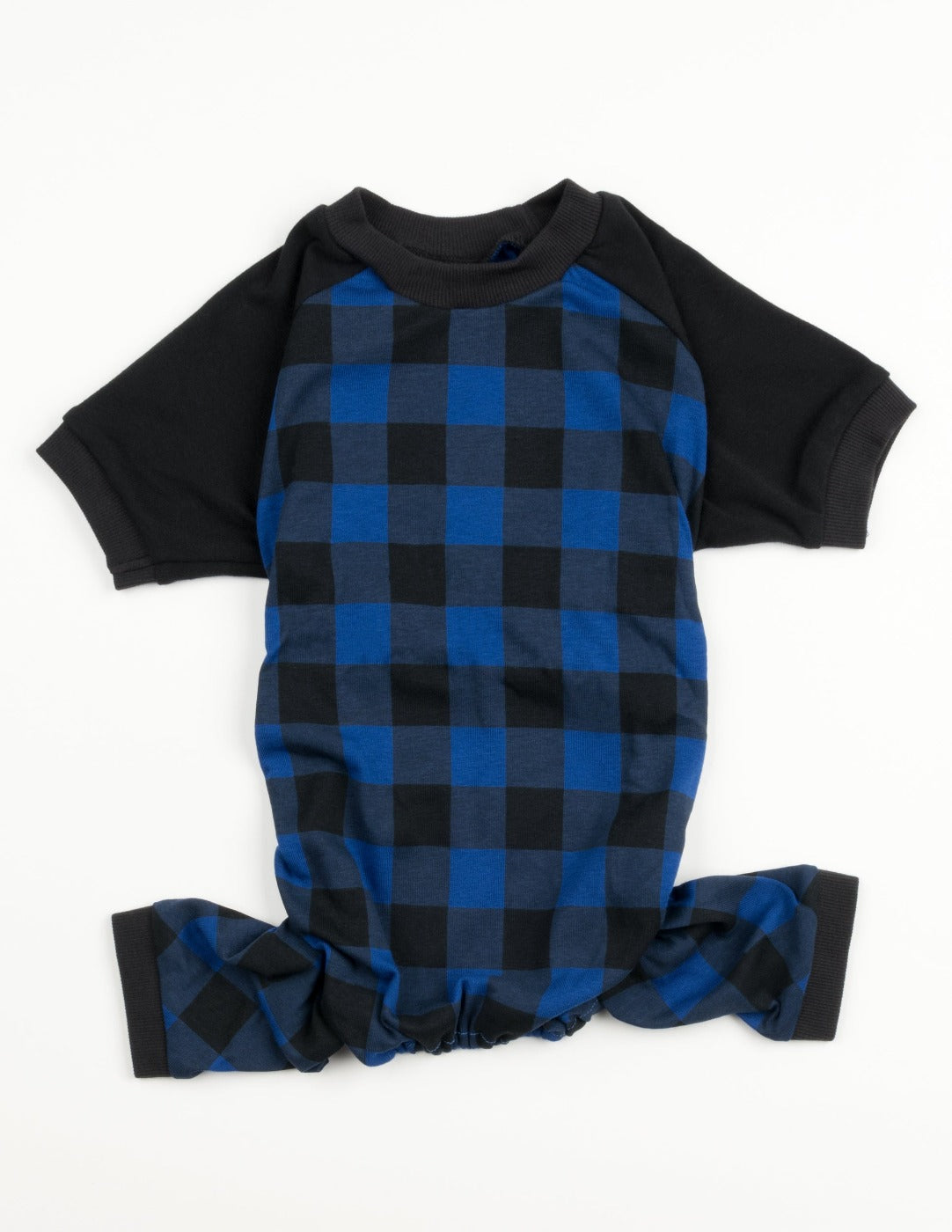 Black & Navy Plaid Matching Family Pajama Set - Cozy Christmas Pajamas for Family Photos, Holiday Gatherings & Winter Nights