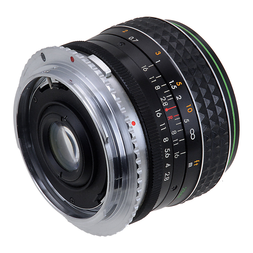 Fotodiox OM to EF Lens Mount Adapter - Compatible with Olympus Zuiko OM 35mm SLR Lens to Canon EOS EF/EF-S DSLR Camera - v10 Focus Confirmation Chip - Perfect for Vintage Lens Photography & Digital Camera Conversion