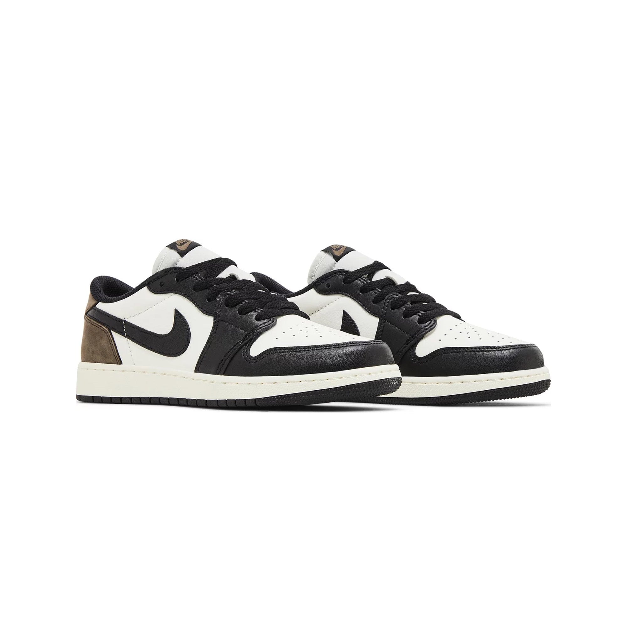 Air Jordan 1 Retro Low OG 'Mocha' GS Sneakers (2024) - Classic Basketball Shoes for Women & Girls - Perfect for Casual Wear, Street Style & Sneaker Collection