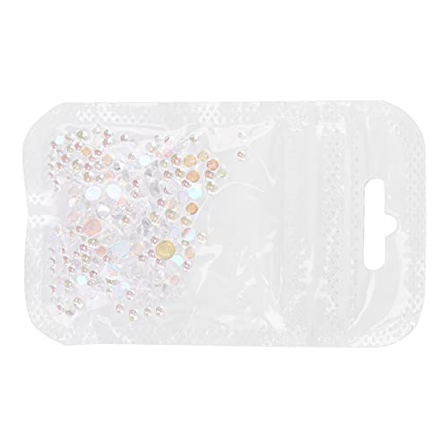 5 Colors Non-Toxic Nail Art Beads for DIY Nail Design & Phone Case Decoration - Safe for Kids & Adults - Perfect for Parties, Gifts & Creative Crafts