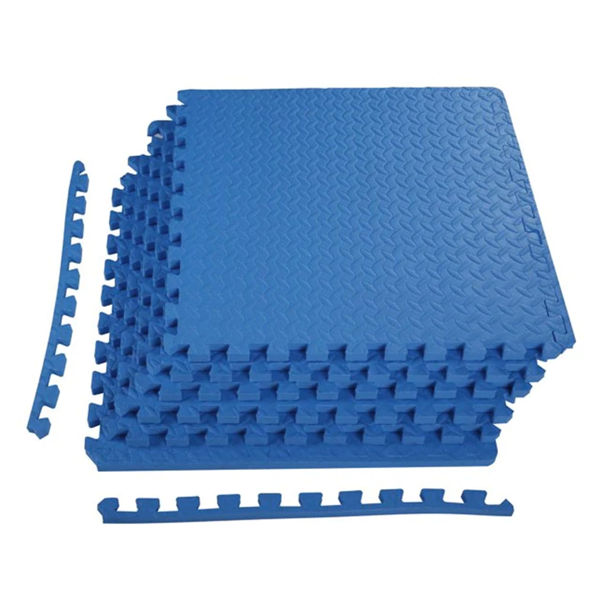 BalanceFrom EVA Foam Interlocking Puzzle Exercise Mat for MMA, Yoga, Gymnastics & Home Gym – Non-Slip Protective Flooring Tiles in Multiple Sizes & Colors – Perfect for Workouts, Playrooms & Fitness Studios