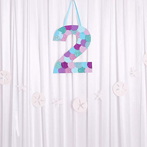 Mermaid 2st Birthday Decoration