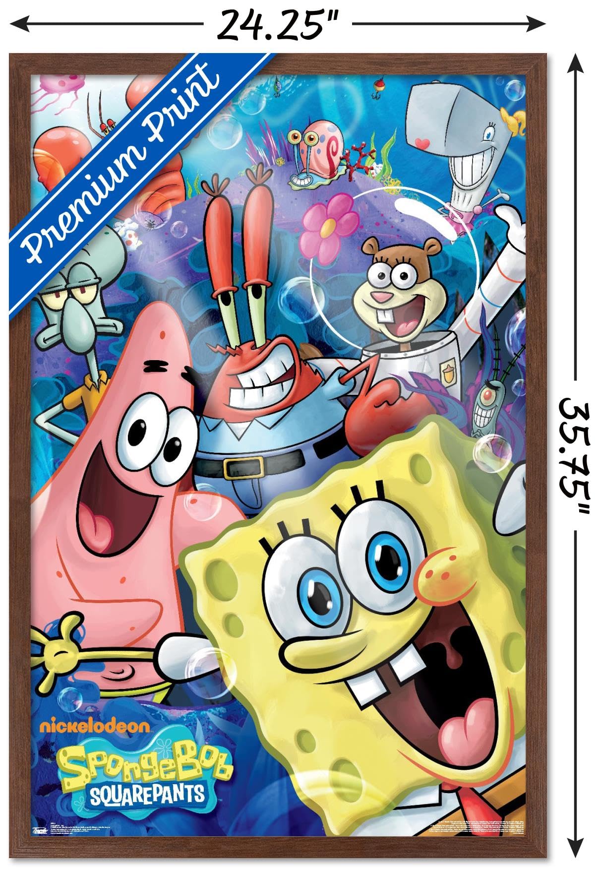 Trends International Nickelodeon SpongeBob SquarePants Joy Wall Poster - 22.375