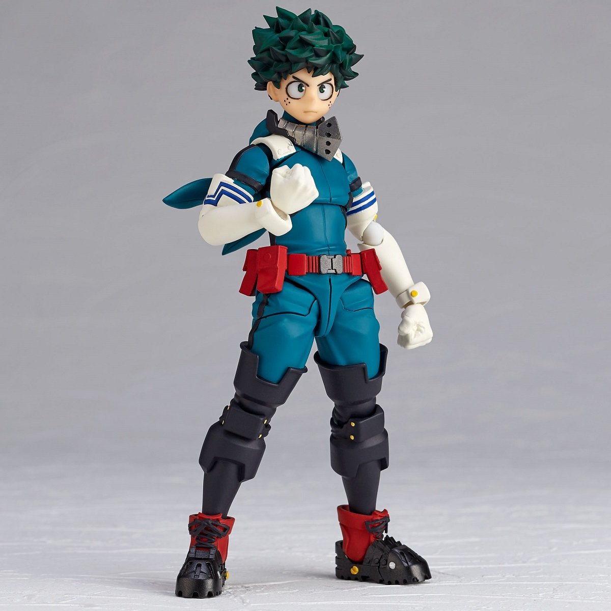 Amazing Yamaguchi Revoltech Deku Midoriya Action Figure - My Hero Academia Anime Collectible - Reissue for Display & Play