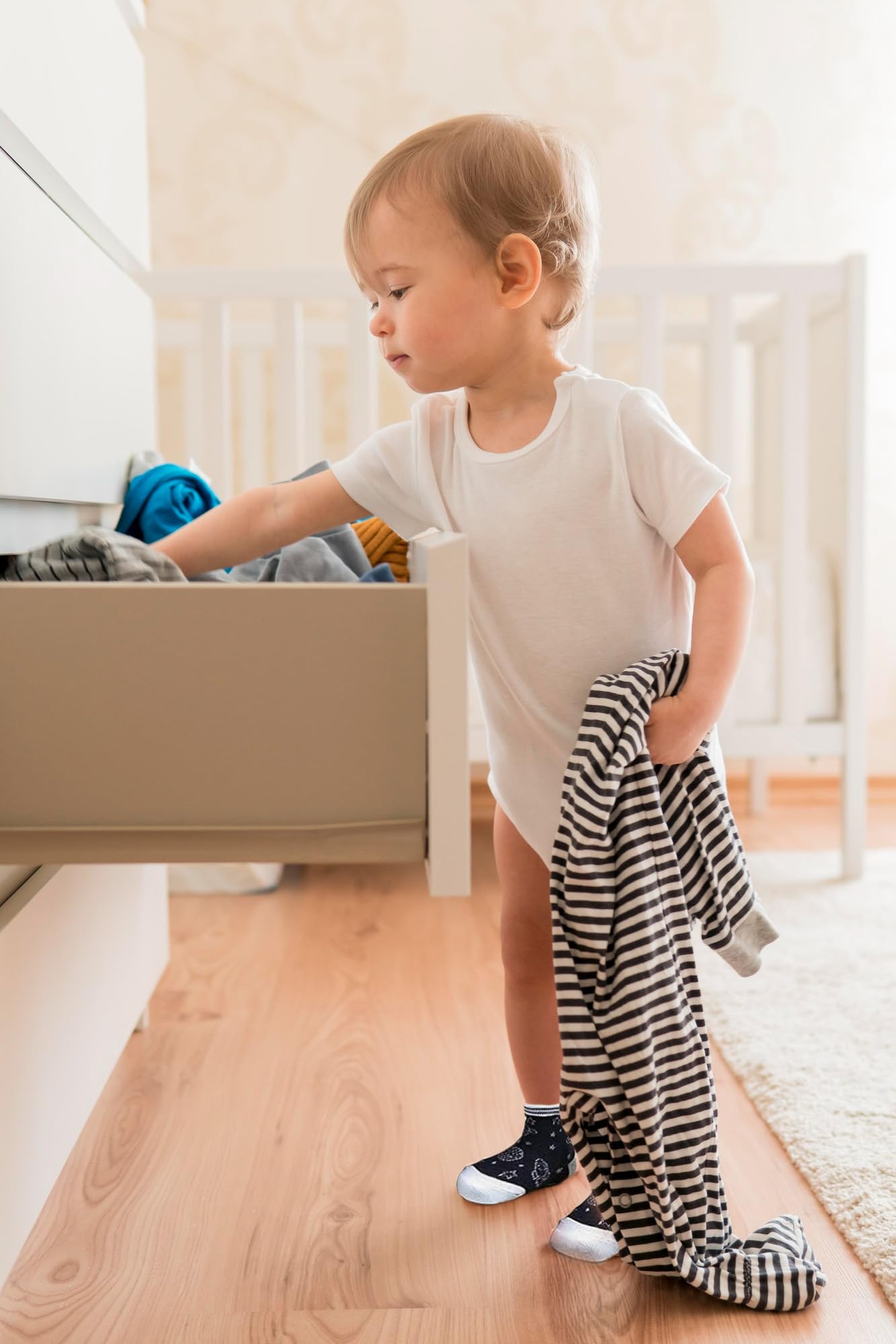 Rising Star Baby Socks for Boys & Girls | Soft Cotton Ankle & Crew Socks | Newborn to 24 Months | Perfect for Everyday Wear, Playtime & Special Occasions