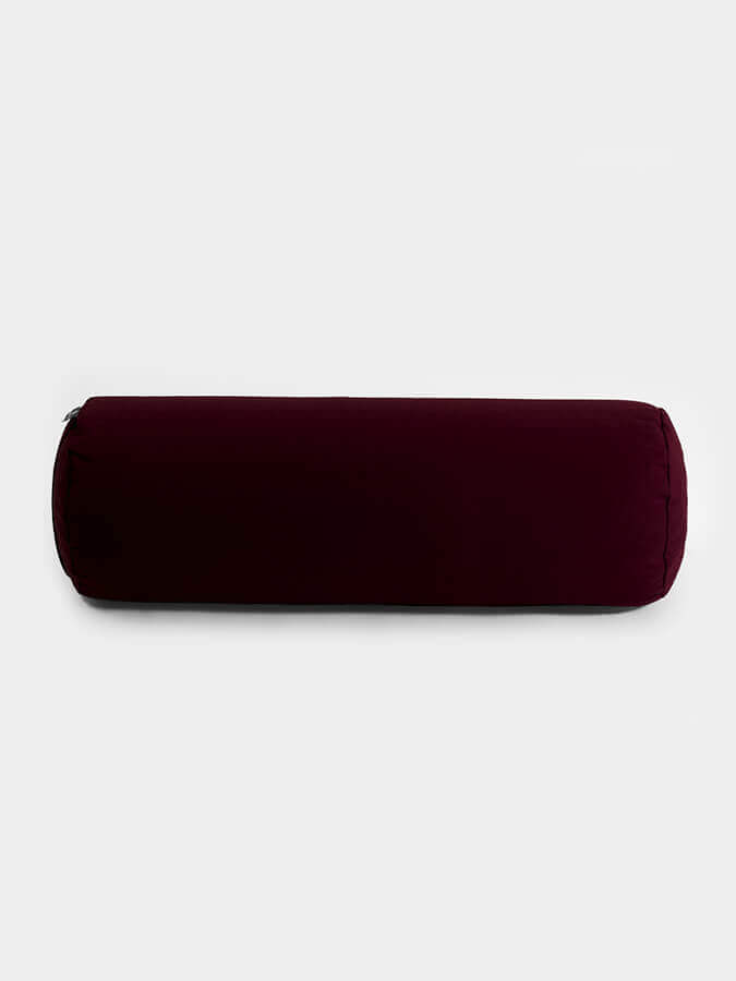 Organic Cotton Buckwheat Meditation Bolster Cushion for Yoga & Zen Relaxation - Perfect for Yoga Studios, Home Meditation & Stress Relief