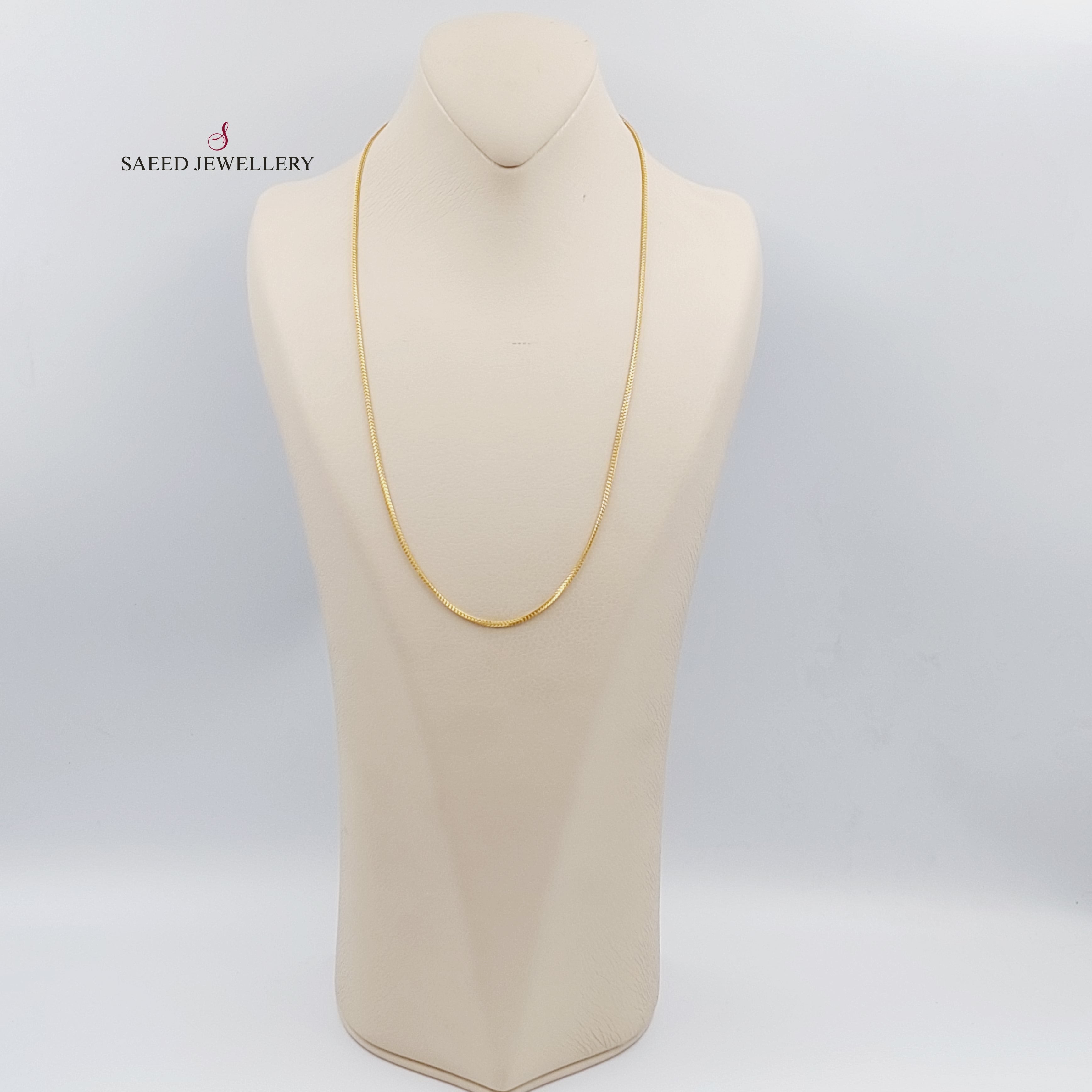 2mm Box Chain Necklace 55cm - Dainty & Elegant Jewelry for Women, Perfect for Everyday Wear, Layering & Gifting