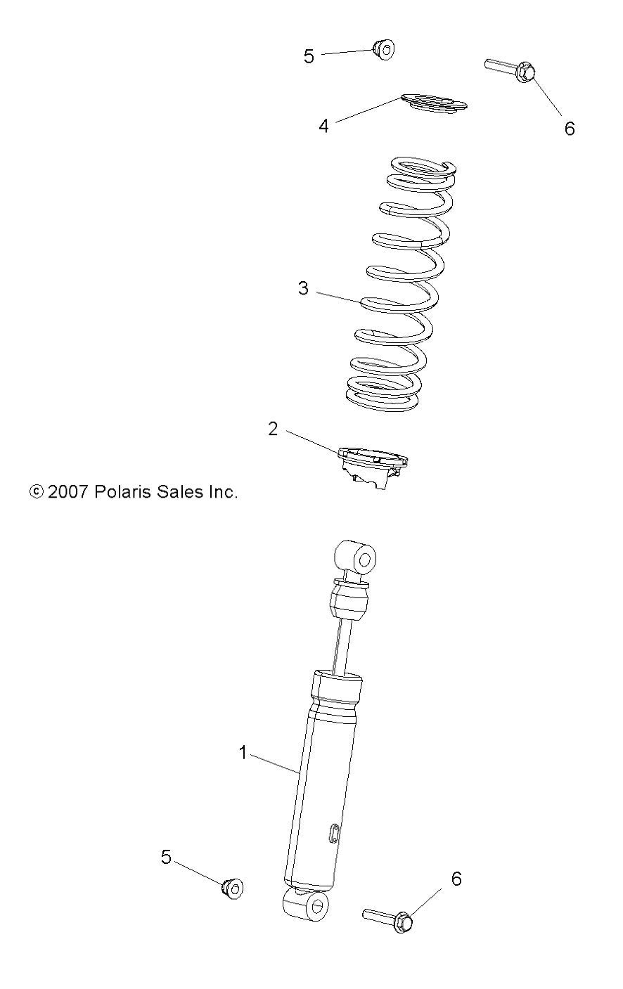 Genuine OEM Polaris ATV 150# Compression Spring 7043379-067 - Medium Gloss Black (Qty 1) | Replacement Part for Off-Road Vehicles & ATV Maintenance