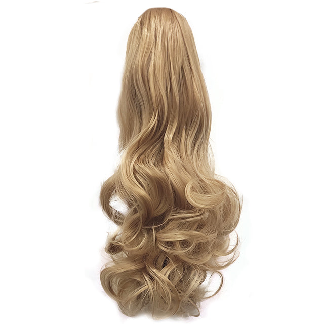 Stylish Wavy Clip-In Ponytail Hair Extension - Perfect for Parties, Weddings & Everyday Glamour
