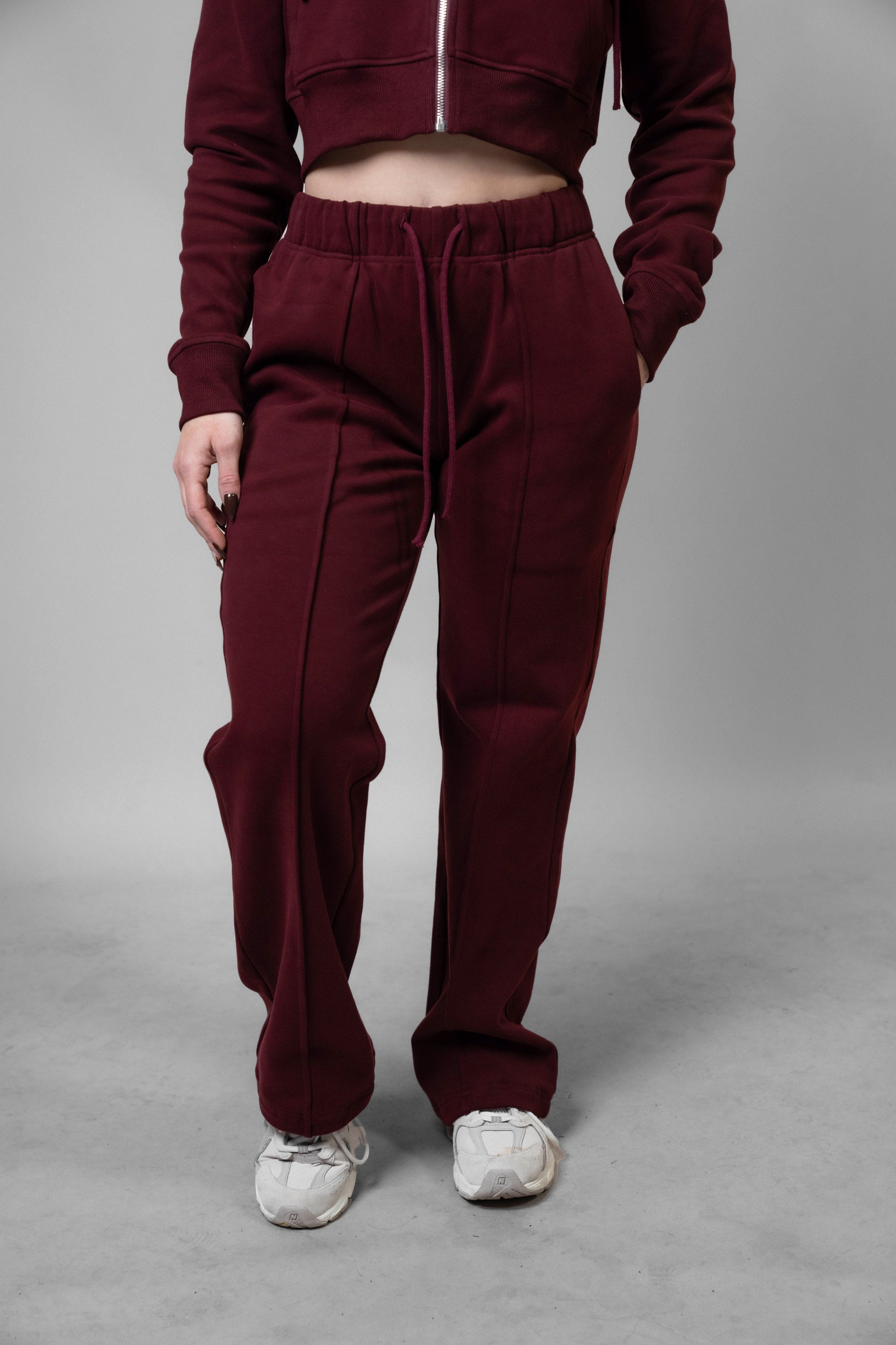 Premium Women's Straight Leg Joggers - Soft Lounge Pants for Yoga, Travel & Home Comfort
