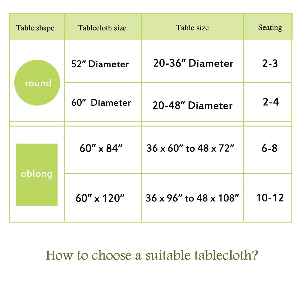 60 X120 Inch Waterproof Outdoor Rectangle Tablecloth with Umbrella Hole & Zipper - Sunflower Print Patio Table Cover for Spring Summer Garden Parties, Picnics, and Backyard Dining