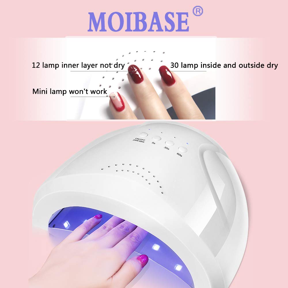 UV LED Gel Nail Polish Set - Base Coat & No Wipe Top Coat for Soak Off Manicure | DIY Starter Kit for Salon-Quality Nails at Home | Perfect for Daily Wear, Special Occasions & Nail Art