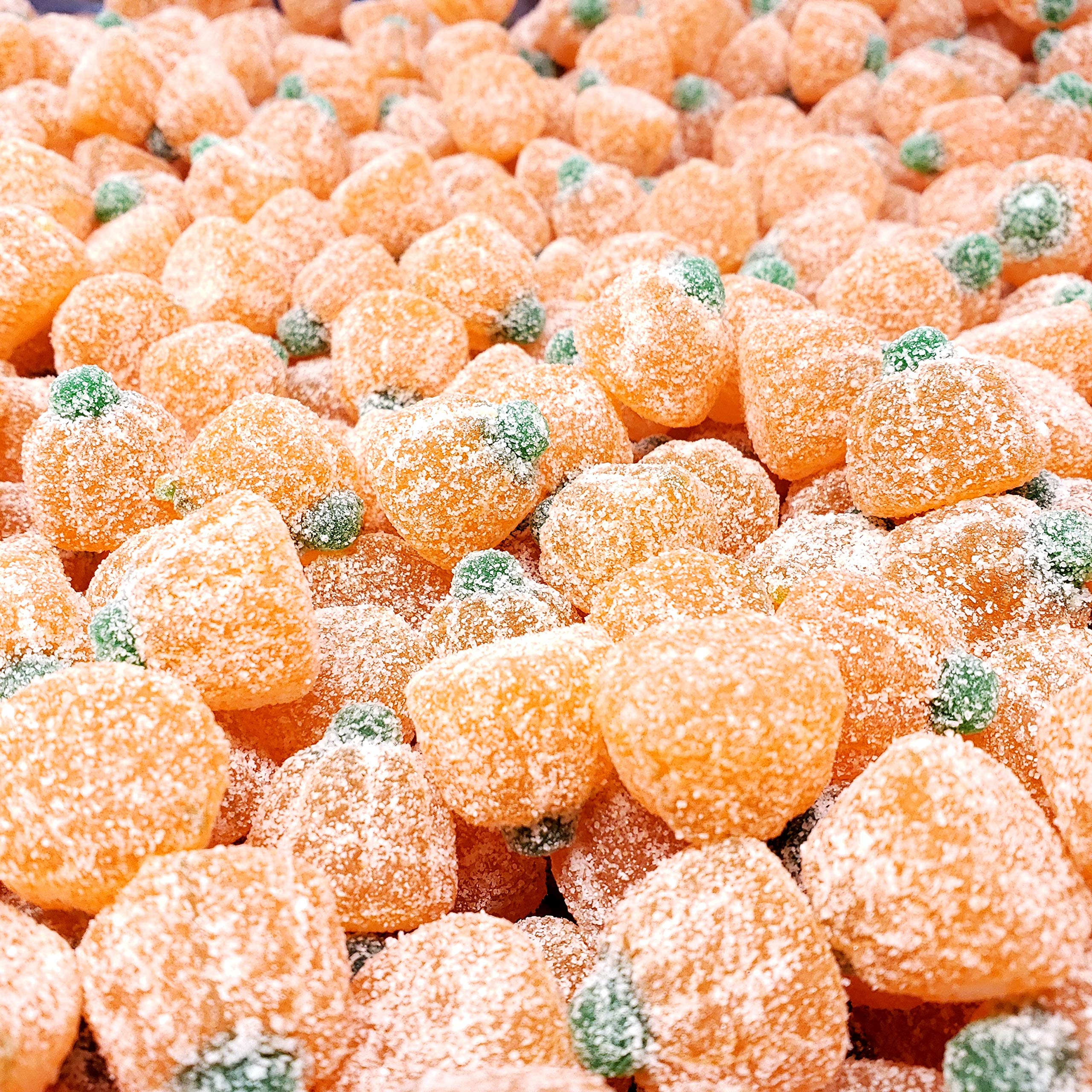 Sour Jelly Pumpkins Candy - 1 Lb Bulk Halloween Treats for Parties, Gifts & Snacking | Wholesale Candy Retailer