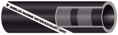 Shields Series 200 Exhaust/Water Hose Without Wire - 2