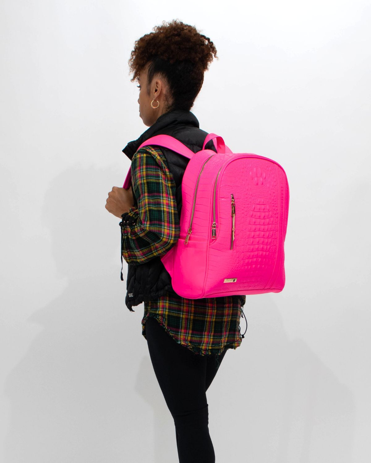 Apollo 2 Tombstone Backpack - Waterproof Durable Laptop Backpack for Men & Women, Neon Pink College School Travel Hiking Daypack (Perfect for Work, Gym, Commuting & Outdoor Adventures)