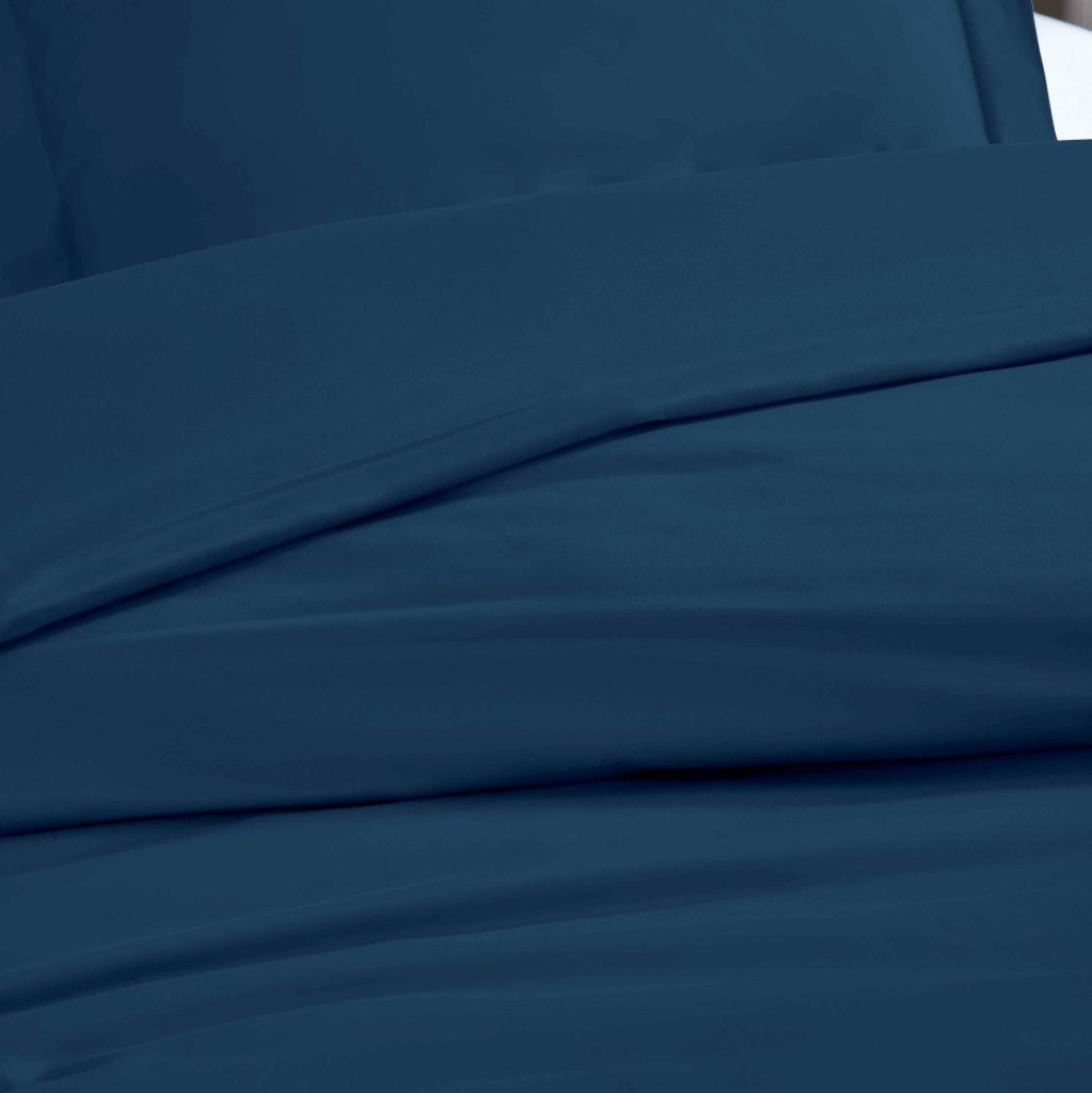 Luxury 1200 Thread Count Egyptian Cotton Duvet Cover Set - King Size, Soft Breathable Bedding for Hotel & Home Use