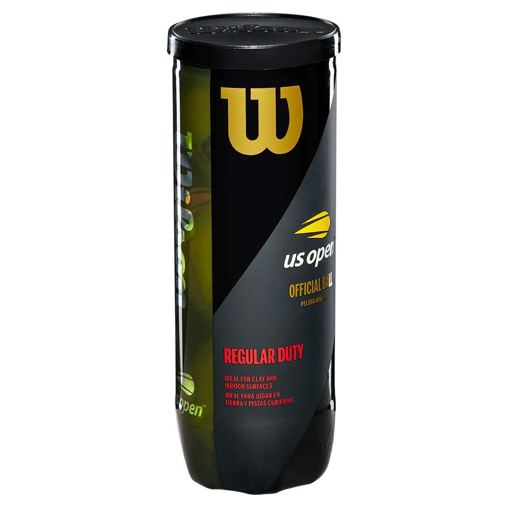 Wilson US Open Regular Duty Tennis Balls - 3 Ball Can (18 Cans) | Premium Tennis Balls for Practice & Matches | Ideal for Courts, Clubs & Tournaments
