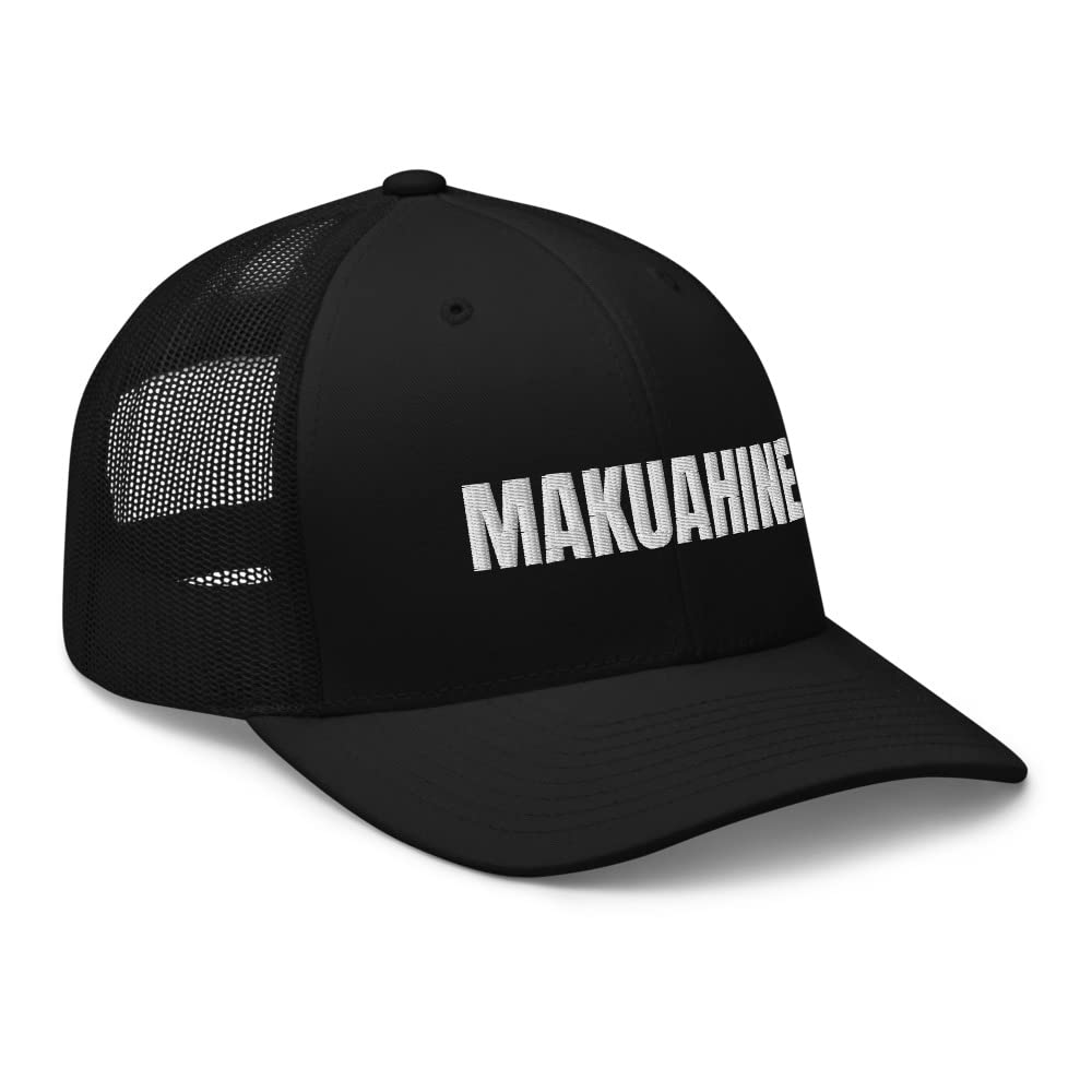 Stylish Hawaiian Snapback Trucker Hat for Women - Perfect Mother's Day Gift with 'Makuahine' (Mother in Hawaiian) Design - Great for Beach Outings, Summer Vacations & Casual Wear