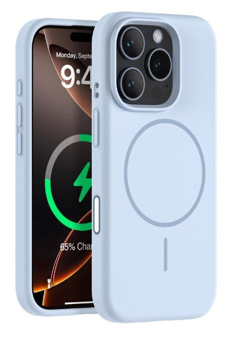 iShield Ultra MagSafe Liquid Silicone Snap Case for iPhone 16 Pro Max - Shockproof & Anti-Scratch Protection for Everyday Use, Work & Travel