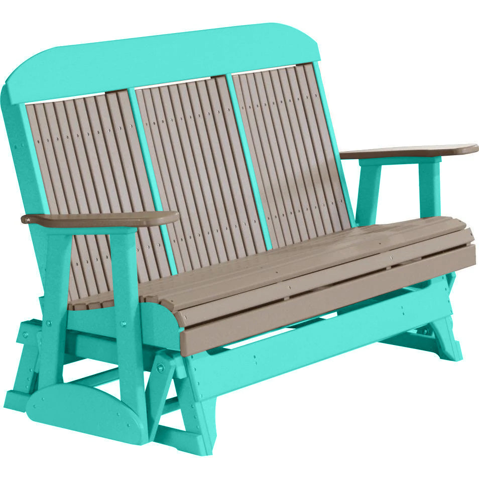 Weatherwood on Aruba Blue