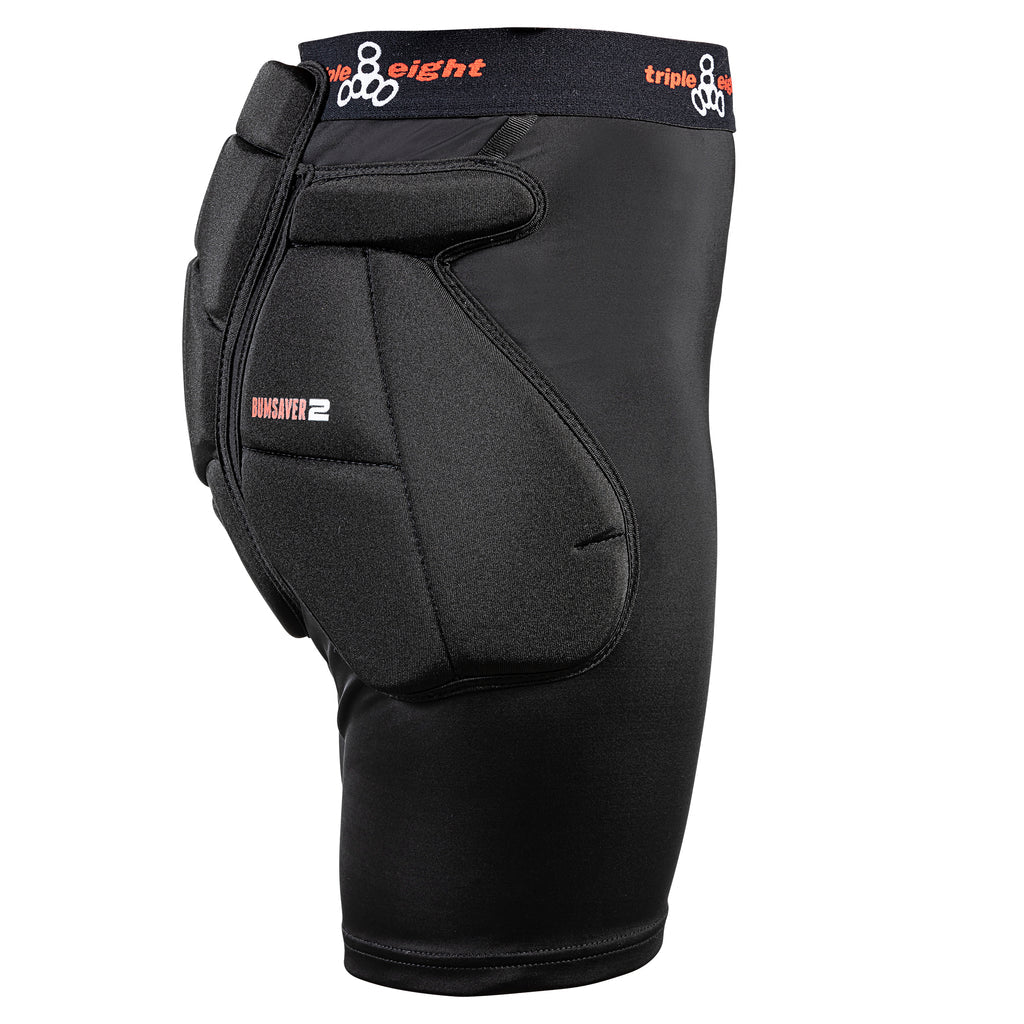 Triple 8 Bumsaver 2 Skateboard Pads - Protective Gear for Skateboarding, Roller Skating & Scooter Riding - Perfect for Beginners & Pros - Outdoor Sports Safety Equipment