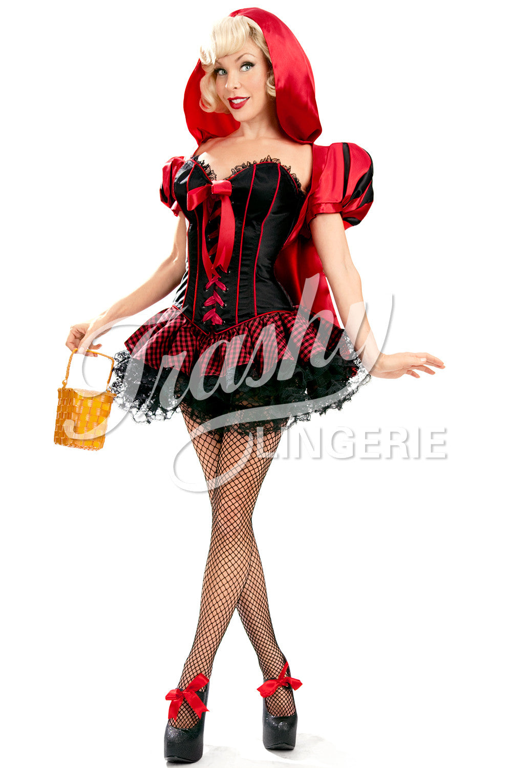Little Red Riding Hood Bolero - Stylish Women's Short Jacket for Fairy Tale Costume & Halloween Party Outfit