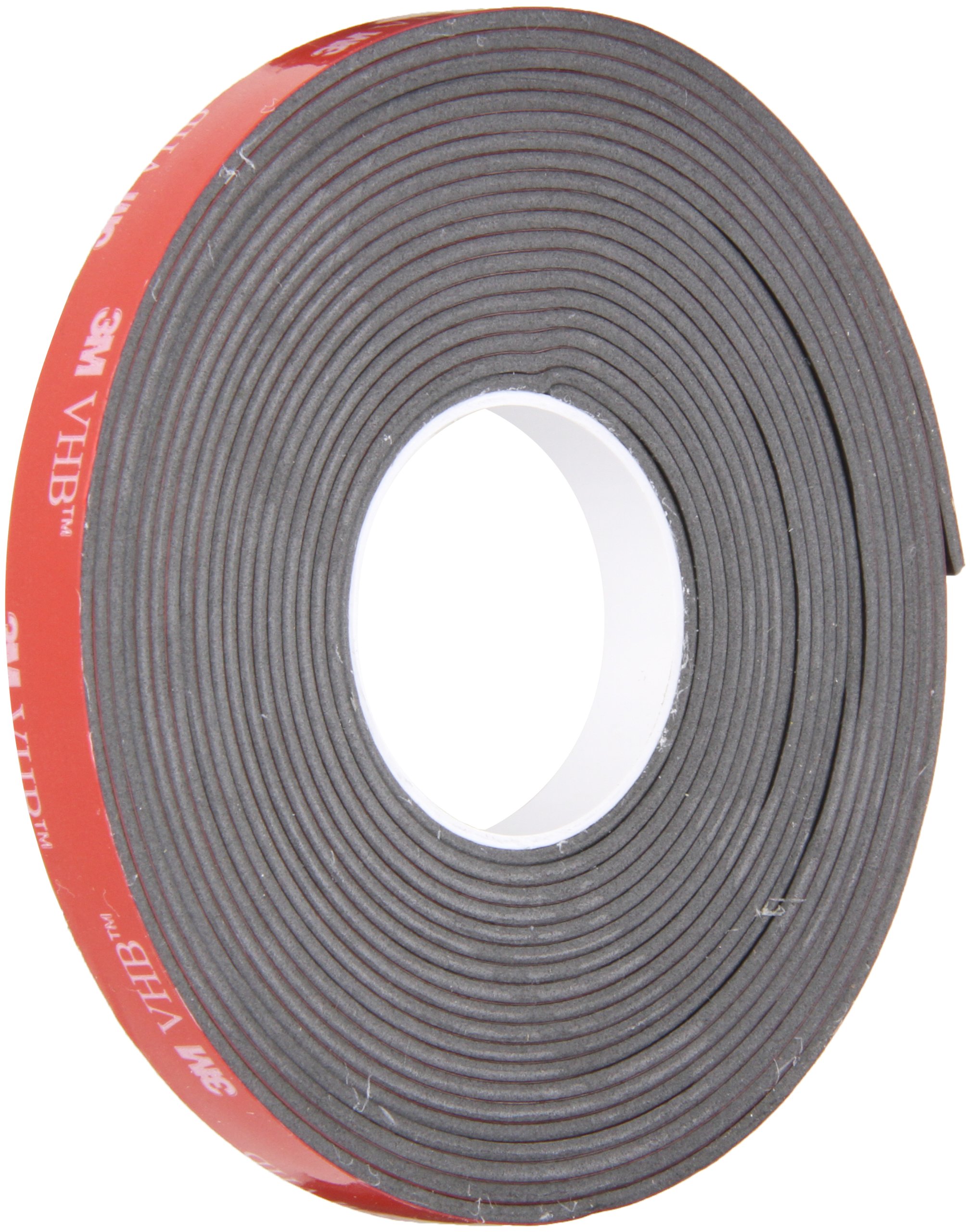 3M VHB Tape 5962 - 7 in. x 15 ft. Permanent Bonding Tape, Black Foam with Strong Acrylic Adhesive for Heavy Duty Mounting - Ideal for Automotive, Signage, and Industrial Applications