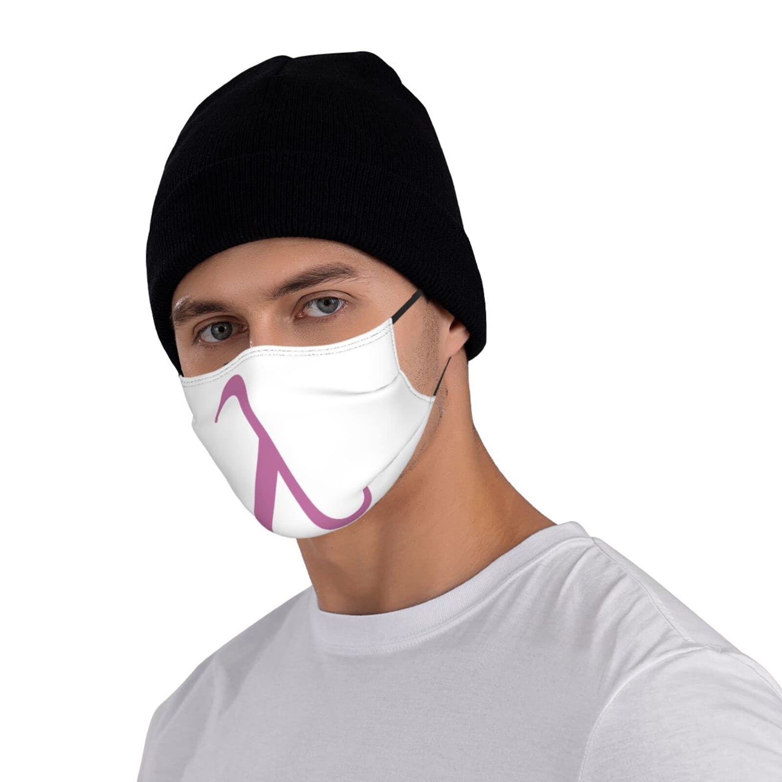Lambda Gay Pride Flag LGBTQ+ Face Mask - Washable, Reusable & Breathable with 2 Filters for Adults - Perfect for Pride Parades, LGBTQ+ Events & Daily Protection