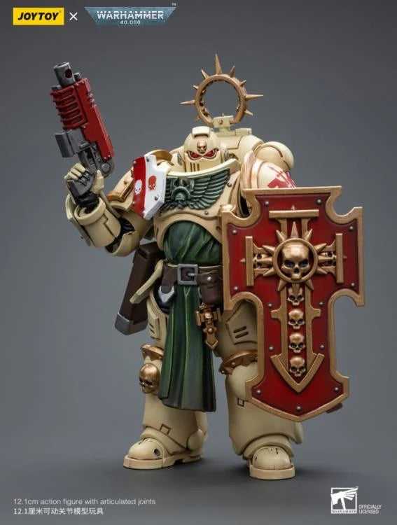 JOYTOY Warhammer 40k Dark Angels Bladeguard Veteran Action Figure - Collectible Miniature for Tabletop Gaming & Display