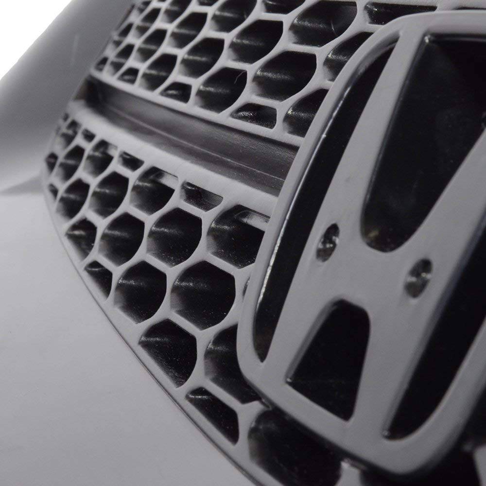 ABS Front Hood Grille Mesh for 2001-2003 Honda Civic Type R Style - Upgrade Your Car's Appearance for Street Racing & Car Shows