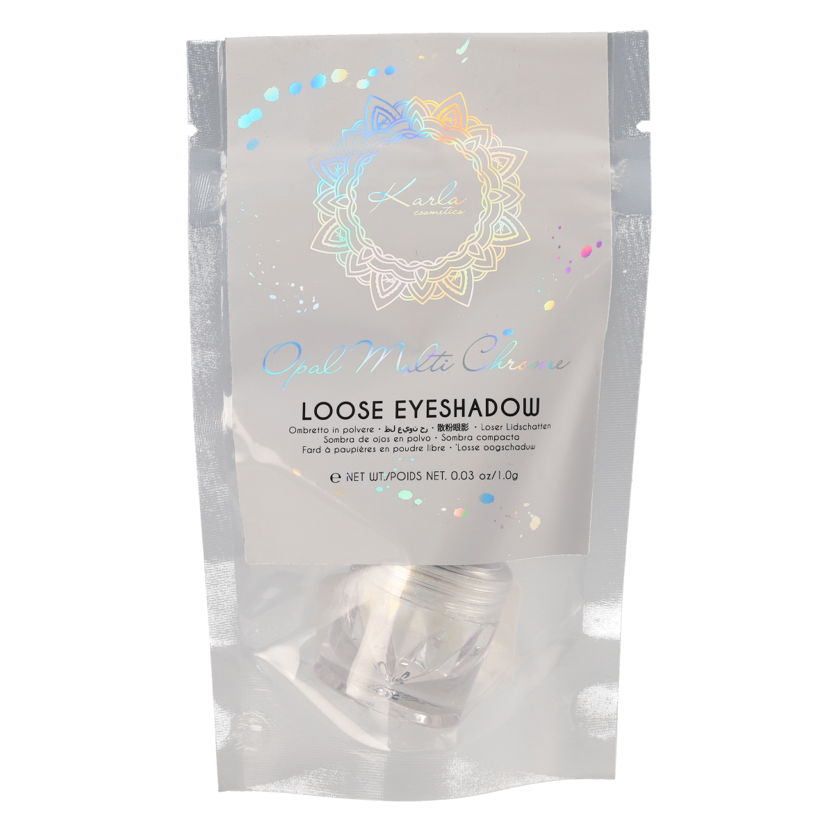 Multi Chrome Loose Eyeshadow - Shooting Star Metallic Pigment | Long-Lasting Vibrant Eye Makeup for Parties, Cosplay & Special Occasions