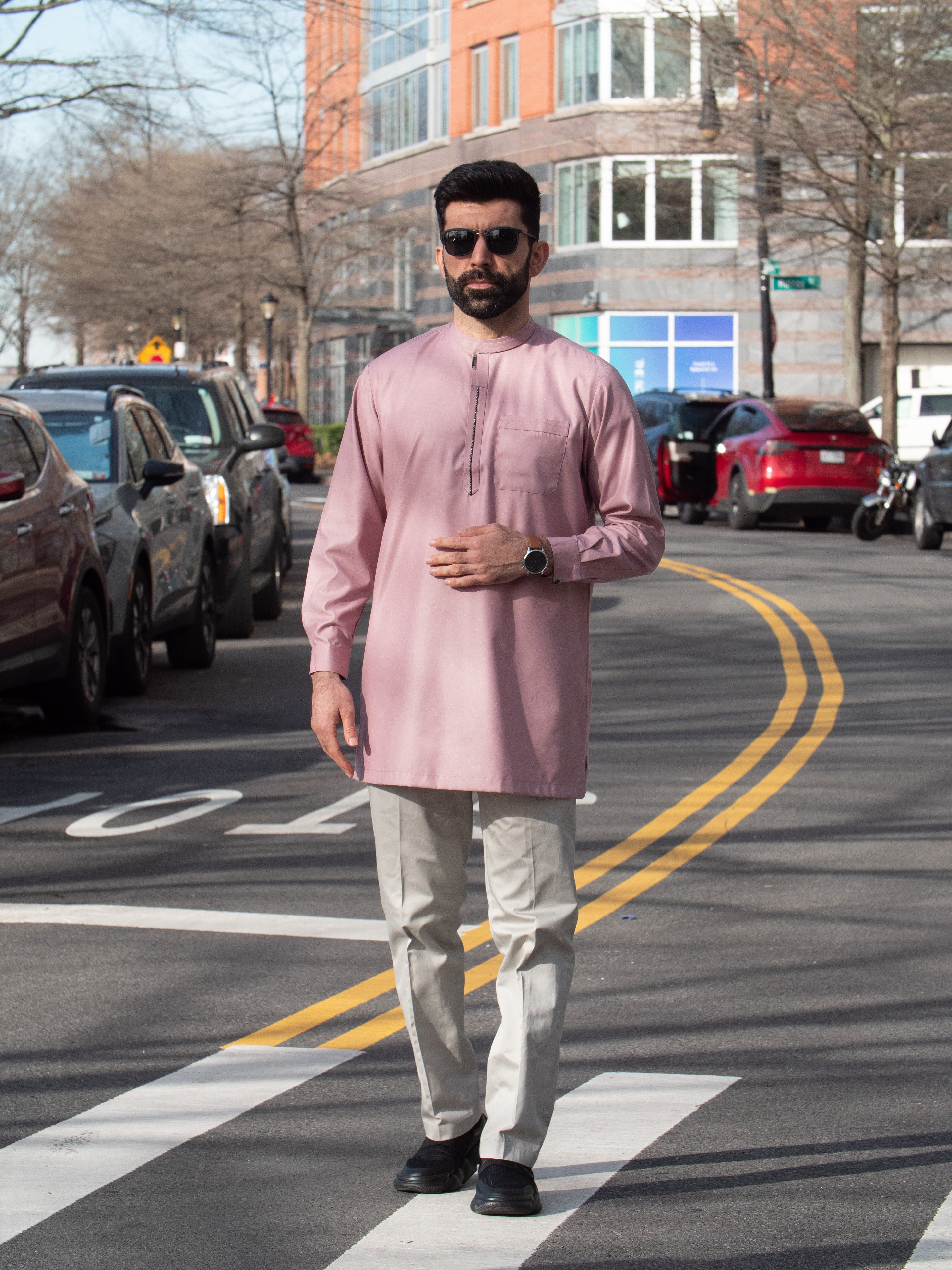Premium Short Kurta for Men - Comfortable Cotton Casual Wear - Perfect for Summer, Festivals & Daily Wear