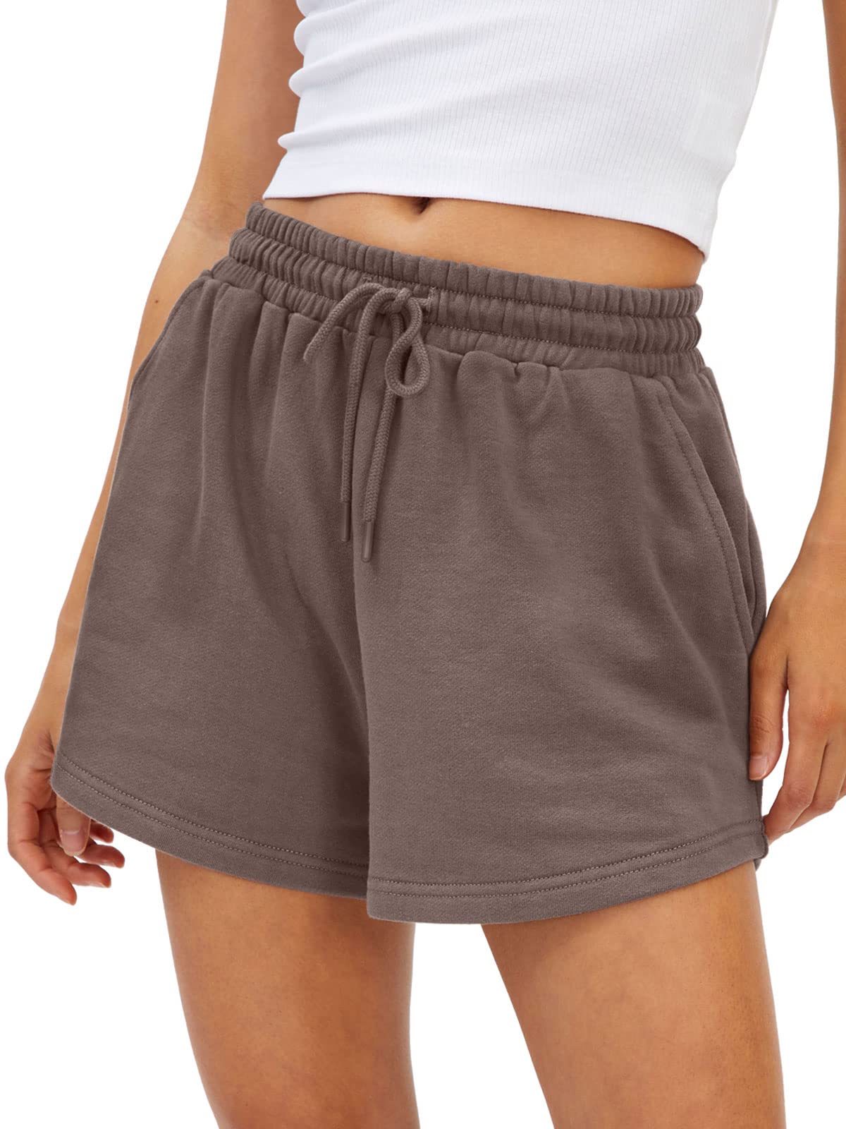 AUTOMET Women's Summer Shorts - Casual Athletic Sweatpants for Workout, Yoga & Running | Comfy Beach Vacation Clothes | Spring & Fall Fashion 2025 | Perfect for Gym, Travel & Lounge Wear